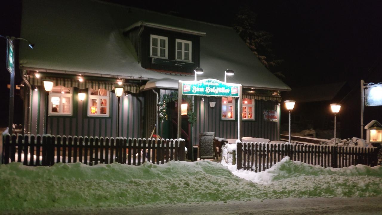 Hotel Garni Und Gaststaette Zum Holzfaeller Schierke Zewnętrze zdjęcie