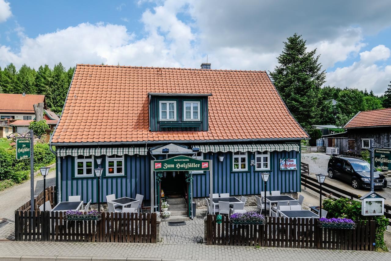 Hotel Garni Und Gaststaette Zum Holzfaeller Schierke Zewnętrze zdjęcie